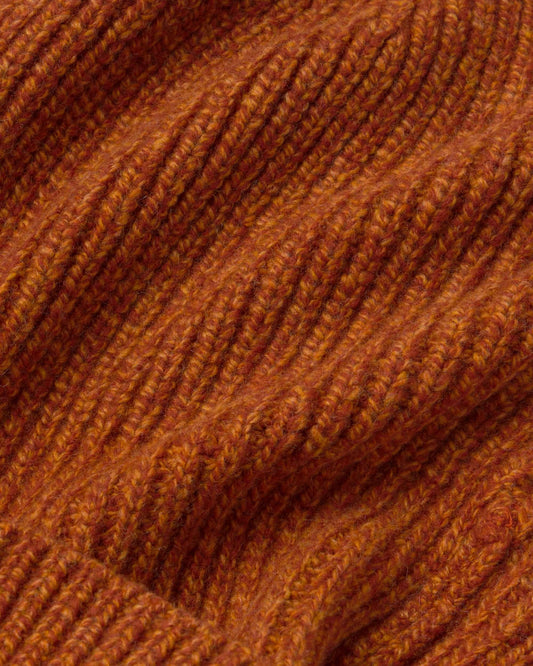 Orange ruby beanie