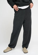 Indlæs billede til gallerivisning Yours knit pants charcoal melange
