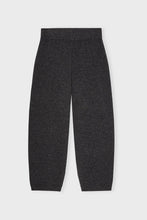 Indlæs billede til gallerivisning Yours knit pants charcoal melange
