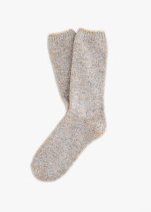 Wool collection recycled grey socks
